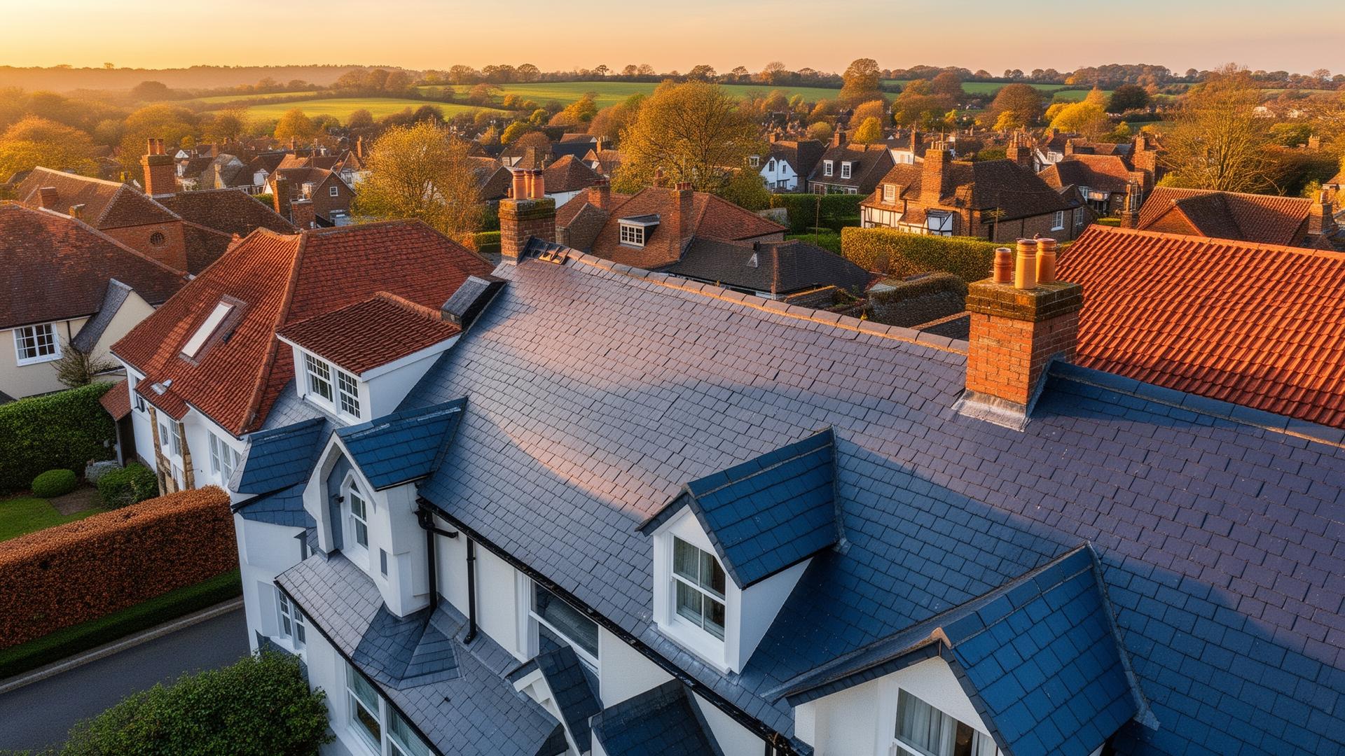 UK residential rooftops